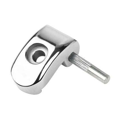 LYXM157 For Xiaomi M365 Electric Scooter Front Folding Hook Lock 304 Stainless Steel Buckle Latch Kit - Silver