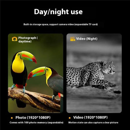 328 10X Digital Zoom Video Recorder 2.8-inch IPS Screen 1080P HD Outdoor Night Vision Binoculars