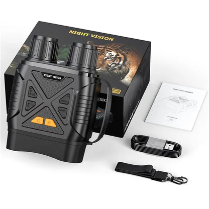 328 10X Digital Zoom Video Recorder 2.8-inch IPS Screen 1080P HD Outdoor Night Vision Binoculars