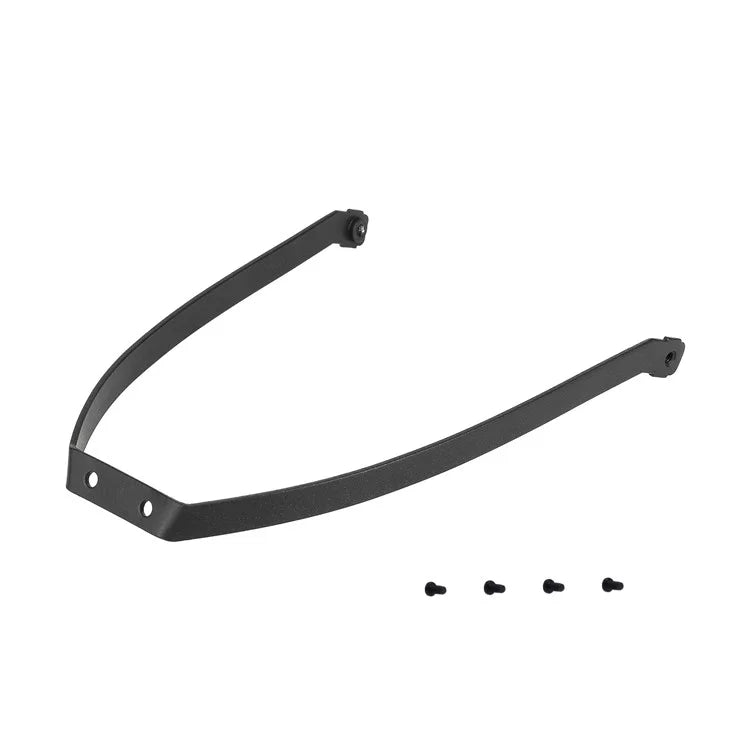 For Xiaomi Electric Scooter 4 Pro Anti-splash ABS Rear Fender + Metal Support Bracket
