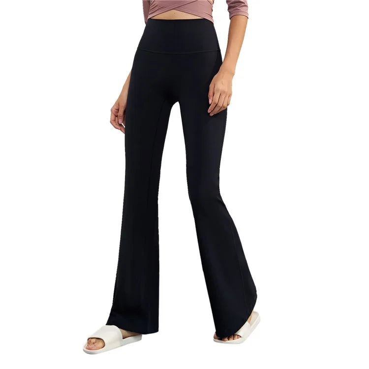 CX1597 Bootcut Yoga Pants NULS FREE High Waist Flared Leggings Workout Bootleg Trousers
