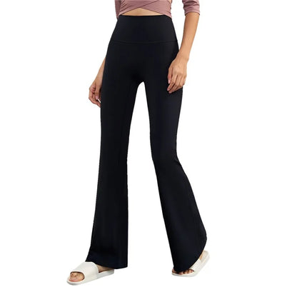 CX1597 Bootcut Yoga Pants NULS FREE High Waist Flared Leggings Workout Bootleg Trousers