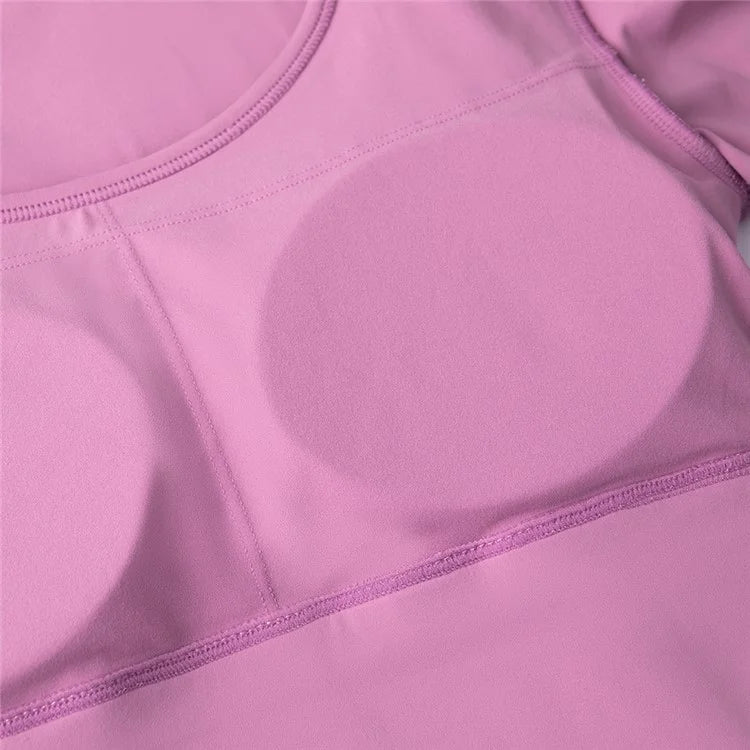 CX1575 Womens Long Sleeve Gym Tops Nuls Free Sports T-Shirt Fitness Workout Yoga