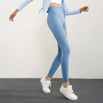 CK1593 Yoga Pants for Women Nuls Free Seamless Gym Leggings High Waist Running Tights