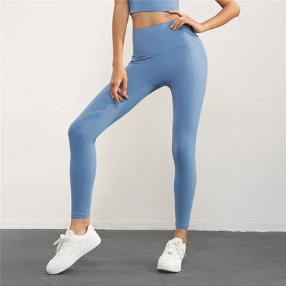 CK1621 Nuls Seamless Gym Leggings with Pockets Women Workout Fitness Jogging Yoga Pants