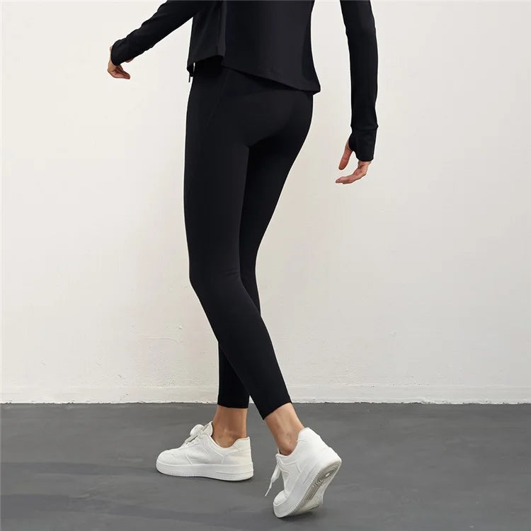 CK1621 Nuls Seamless Gym Leggings with Pockets Women Workout Fitness Jogging Yoga Pants
