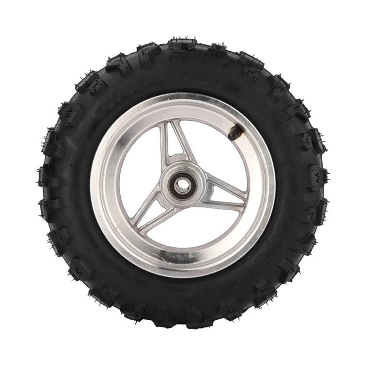 For KUGOO M5 11-inch Anti-slip Front Tire Electric Scooter Aluminum Alloy Hub Rubber Front Wheel