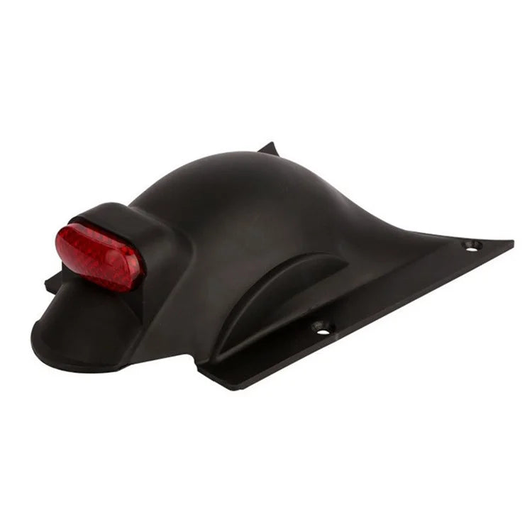 For KUGOO M2 Electric Scooter Widen Mudguard Plastic Rear Fender with Taillight