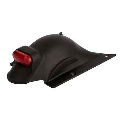 For KUGOO M2 Electric Scooter Widen Mudguard Plastic Rear Fender with Taillight