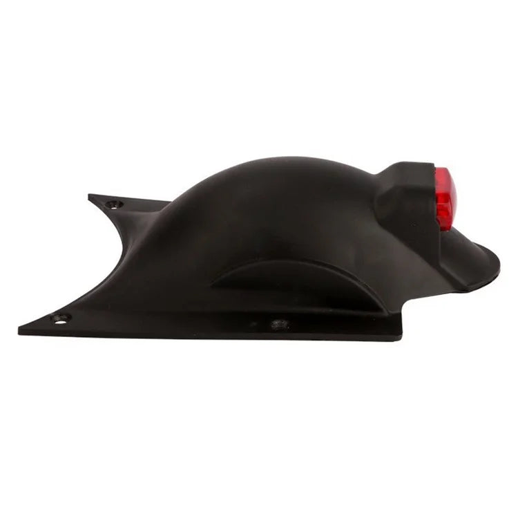 For KUGOO M2 Electric Scooter Widen Mudguard Plastic Rear Fender with Taillight
