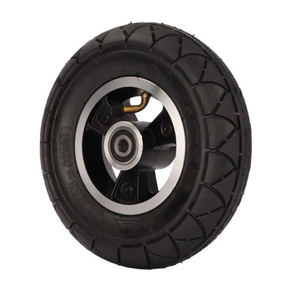 For KUGOO M2 Anti-slip Front Tire Electric Scooter Aluminum Alloy+Rubber Front Wheel