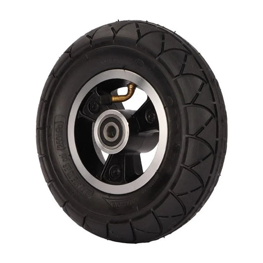 For KUGOO M2 Anti-slip Front Tire Electric Scooter Aluminum Alloy+Rubber Front Wheel
