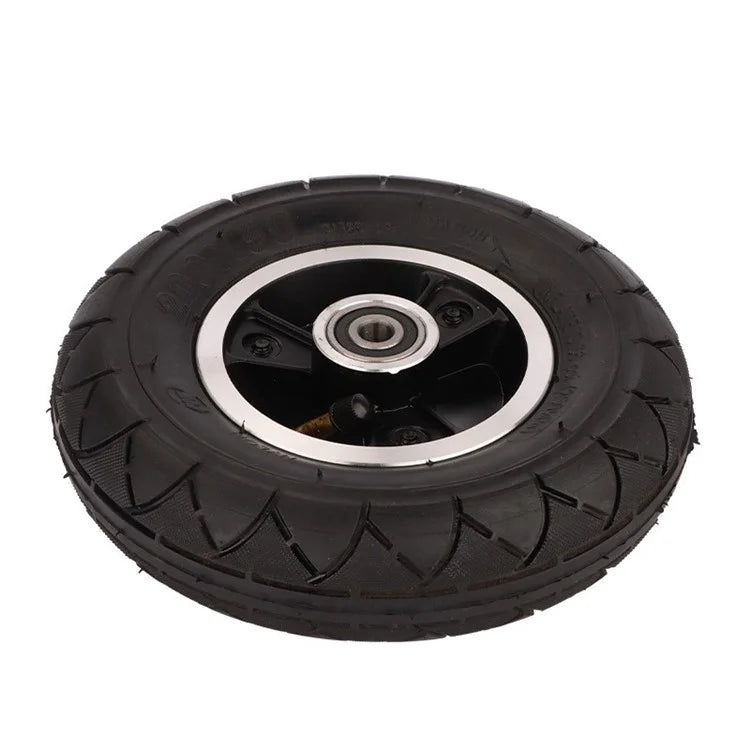 For KUGOO M2 Anti-slip Front Tire Electric Scooter Aluminum Alloy+Rubber Front Wheel