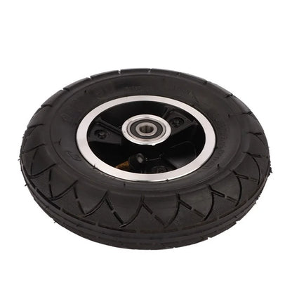 For KUGOO M2 Anti-slip Front Tire Electric Scooter Aluminum Alloy+Rubber Front Wheel