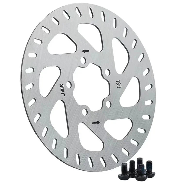 For Xiaomi Electric Scooter 4 Pro Aluminum Alloy 130mm Brake Disc with 5 Screws
