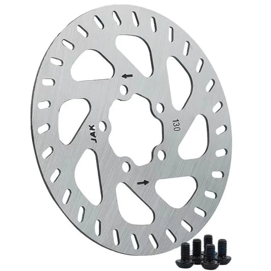 For Xiaomi Electric Scooter 4 Pro Aluminum Alloy 130mm Brake Disc with 5 Screws