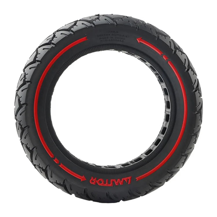 AIMITE 10 Inch Anti-Slip Rubber Tire 45mm Tread Grooves Electric Scooter Off-Road Solid Tire