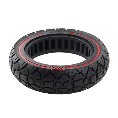 AIMITE 10 Inch Anti-Slip Rubber Tire 45mm Tread Grooves Electric Scooter Off-Road Solid Tire