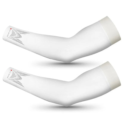 WEST BIKING YP0212125 1 Pair Unisex Ice Silk Cooling Sleeves Summer Sunscreen UV Protection Arm Sleeves