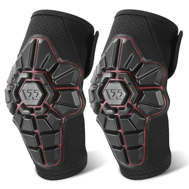 WEST BIKING YP0212123 2PCS Kid's Elbow Brace Shock-Absorbed Knee Compression Sleeve for Children