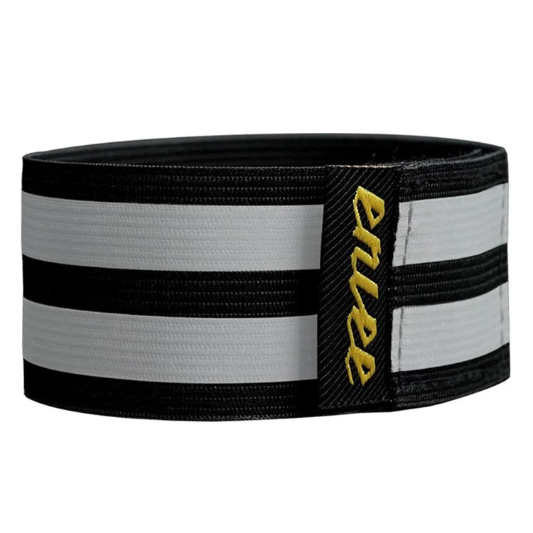 ENLEE 1Pc Reflective Cycling Pants Fixing Band Bike Night Riding Warning Trouser Leg Band, 310x37mm
