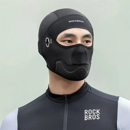 ROCKBROS LF70859 Summer Motorcycle Face Mask Cycling Balaclava Hat with Glasses Hole