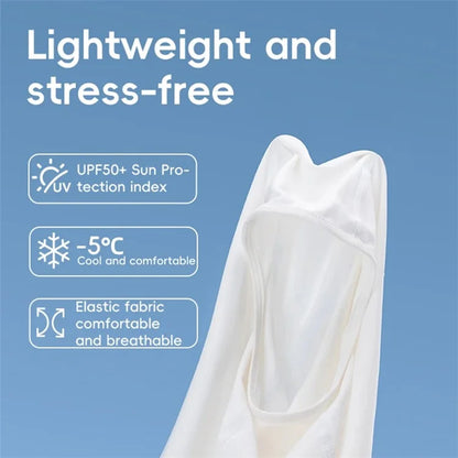 ROCKBROS LF70836 Photochromic Balaclava Hat Summer UV Protection Cycling Face Mask