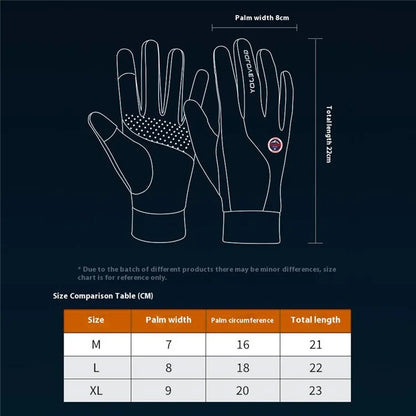 GOLOVEJOY DY51 Autumn Winter Windproof Mittens for Men Women Outdoor Sports Touch Screen Anti-Slip Gloves