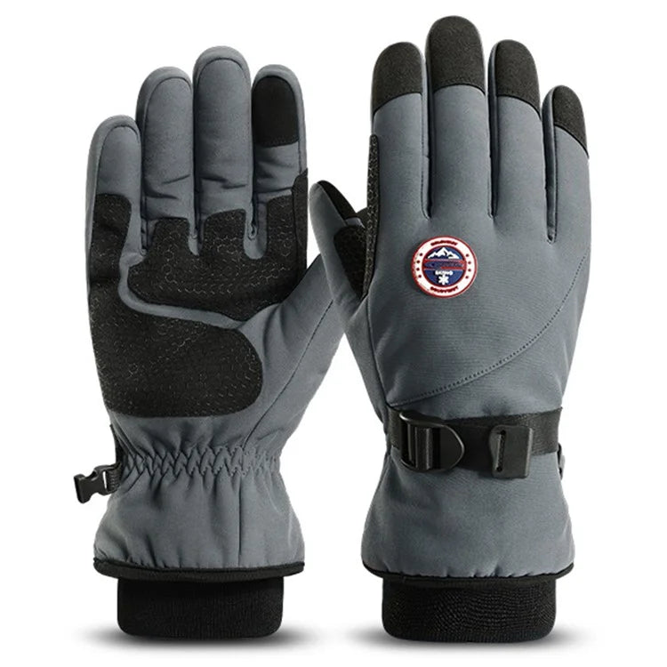 GOLOVEJOY DB69 Men Windproof Thermal Motorcycle Gloves Touch Screen Winter Riding Mittens