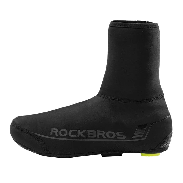 ROCKBROS LF1052 1 Pair Winter Road Cycling Shoe Covers Windproof Bicycle Overshoes Protectors