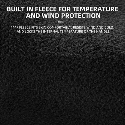 ROCKBROS D55 1 Pair Winter Motorcycle Handle Warm Cover Hand Protection Windproof Polar Fleece Gloves