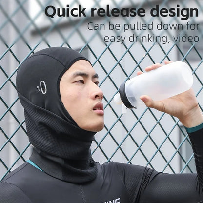 WEST BIKING YP0201404 Ski Mask Windproof Cycling Balaclava Thermal Fleece Face Mask Sport Gear