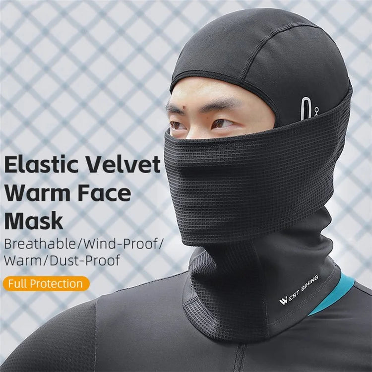 WEST BIKING YP0201404 Ski Mask Windproof Cycling Balaclava Thermal Fleece Face Mask Sport Gear