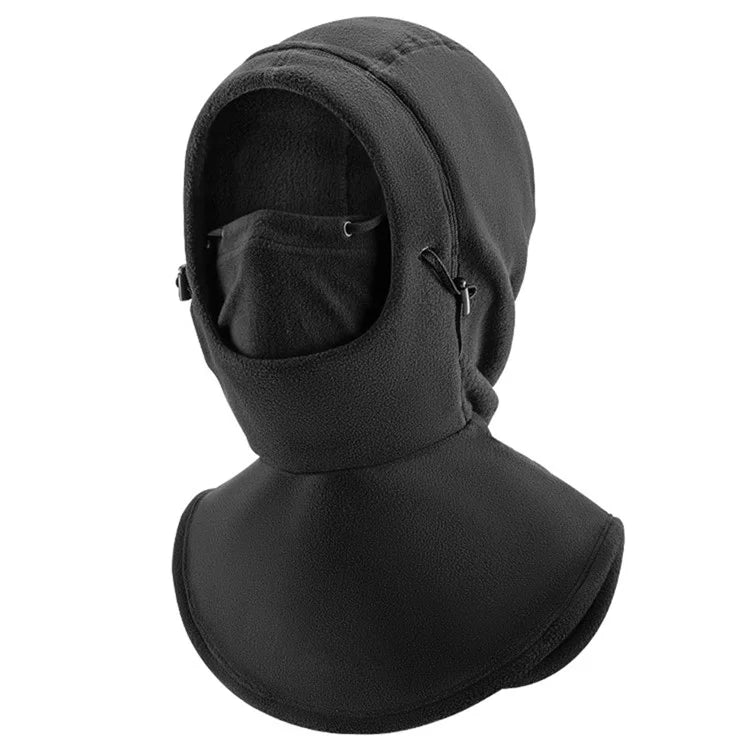 ROCKBROS 3-in-1 Warm Mask Cycling Hood for Bicycle E-Bike Outdoor Fleece Windproof Scarf