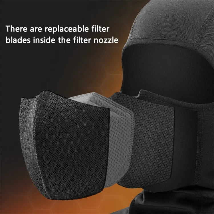 ROCKBROS Windproof Warm Hood Fall / Winter Motorcycle Helmet Mask Full Face Mask for Riding