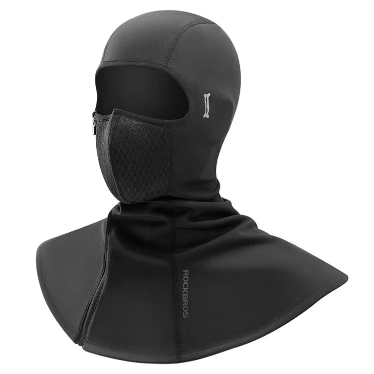 ROCKBROS Windproof Warm Hood Fall / Winter Motorcycle Helmet Mask Full Face Mask for Riding