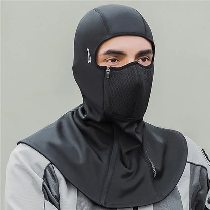 ROCKBROS Windproof Warm Hood Fall / Winter Motorcycle Helmet Mask Full Face Mask for Riding