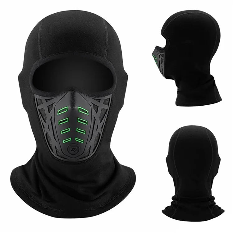 ROCKBROS YPP082 Winter Warm Motorcycle Headgear Windproof Outdoor Cycling Fleece Face Cover