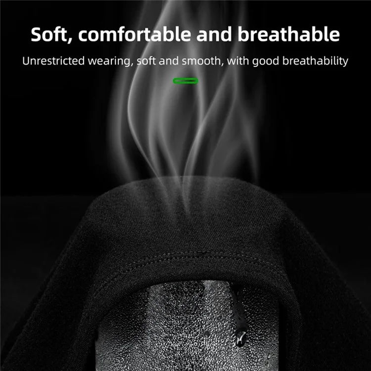 ROCKBROS YPP082 Winter Warm Motorcycle Headgear Windproof Outdoor Cycling Fleece Face Cover