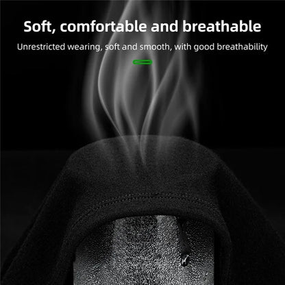 ROCKBROS YPP082 Winter Warm Motorcycle Headgear Windproof Outdoor Cycling Fleece Face Cover
