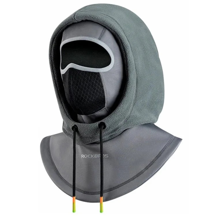 ROCKBROS YPP025 Windproof Warm Cycling Face Mask Unisex Dual Layer Hood Head Scarf