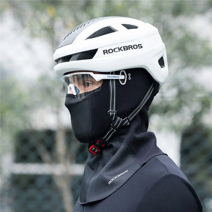 ROCKBROS Winter Outdoor Cycling Motorcycle Headgear Warm Windproof Fleece Face Neck Cover