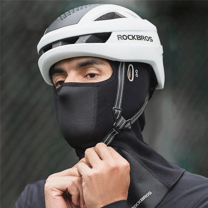 ROCKBROS Winter Outdoor Cycling Motorcycle Headgear Warm Windproof Fleece Face Neck Cover