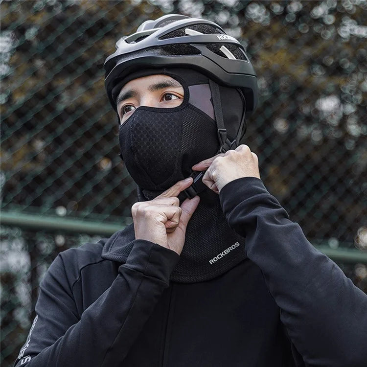 ROCKBROS LF8767 Winter Cycling Motorcycle Headgear Fleece Warm Windproof Face Neck Cover