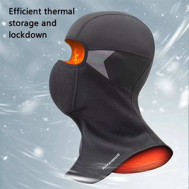 ROCKBROS LF8767 Winter Cycling Motorcycle Headgear Fleece Warm Windproof Face Neck Cover