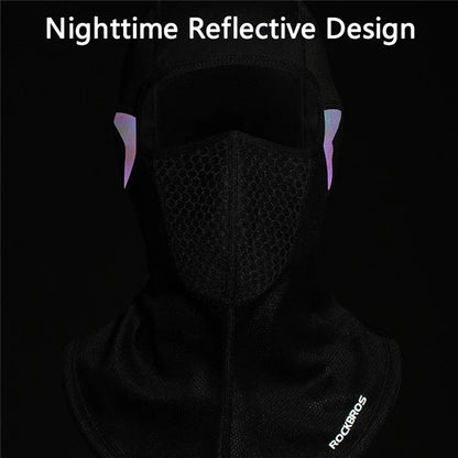 ROCKBROS LF8767 Winter Cycling Motorcycle Headgear Fleece Warm Windproof Face Neck Cover