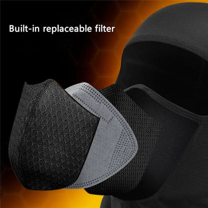 ROCKBROS LF8767 Winter Cycling Motorcycle Headgear Fleece Warm Windproof Face Neck Cover