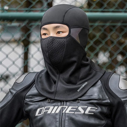 ROCKBROS LF8767 Winter Cycling Motorcycle Headgear Fleece Warm Windproof Face Neck Cover