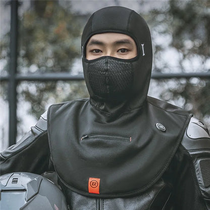 ROCKBROS YPP086 Windproof Ski Mask 5V Battery Heated Fleece Balaclava Headwear Face Mask Cover