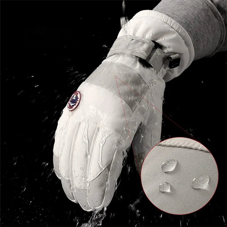 GOLOVEJOY SK29 One Pair Winter Skiing Gloves Thermal Warmer Hand Cover Touch Phone Screen Function